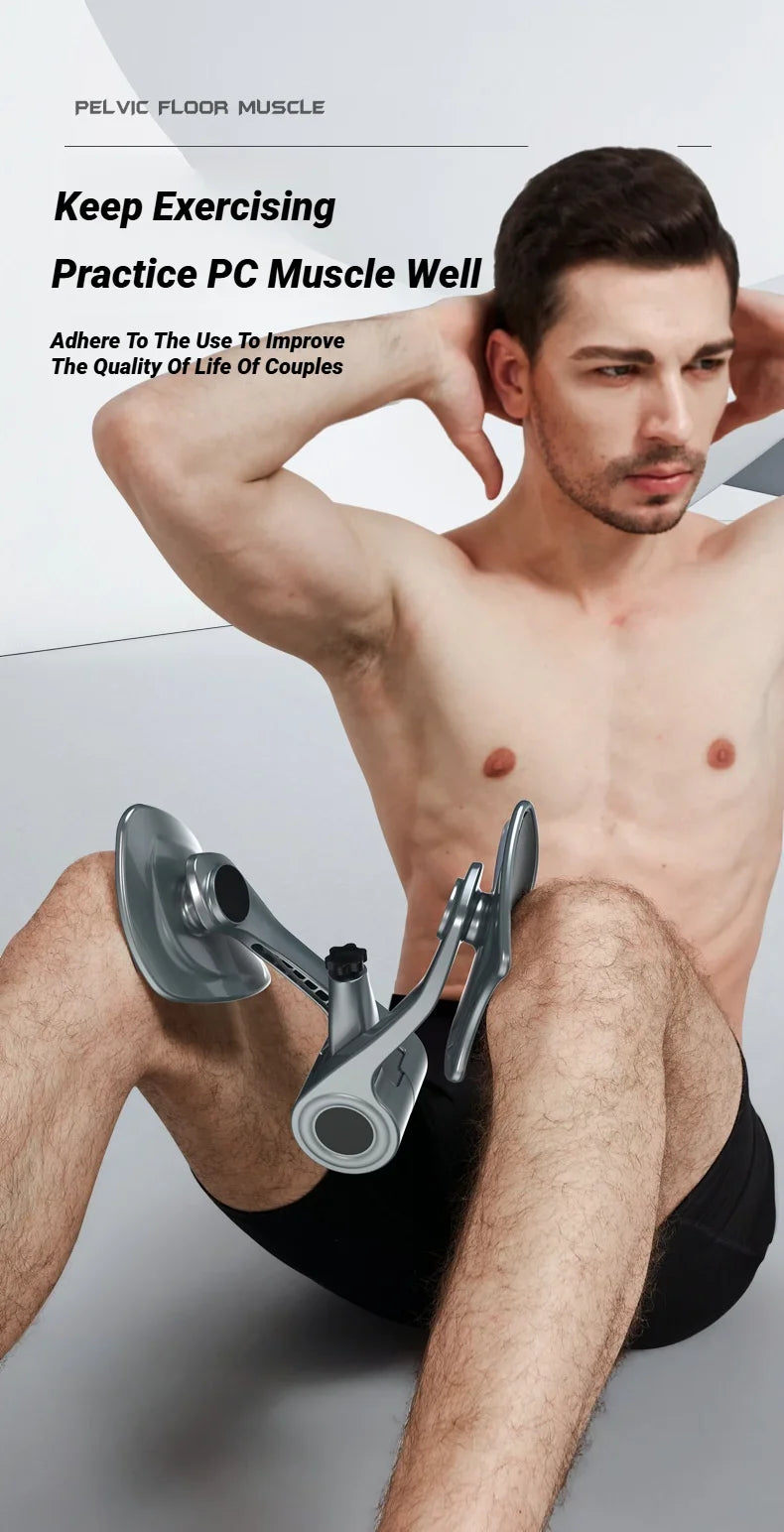 Pelvic Muscle & Glute Trainer – Home Fitness Exercise Equipment