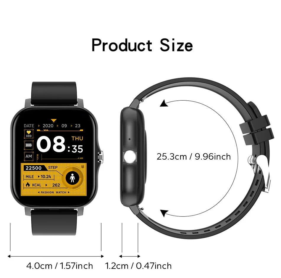 Smart Watch – 1.44" Color Screen with Bluetooth & Health Monitoring
