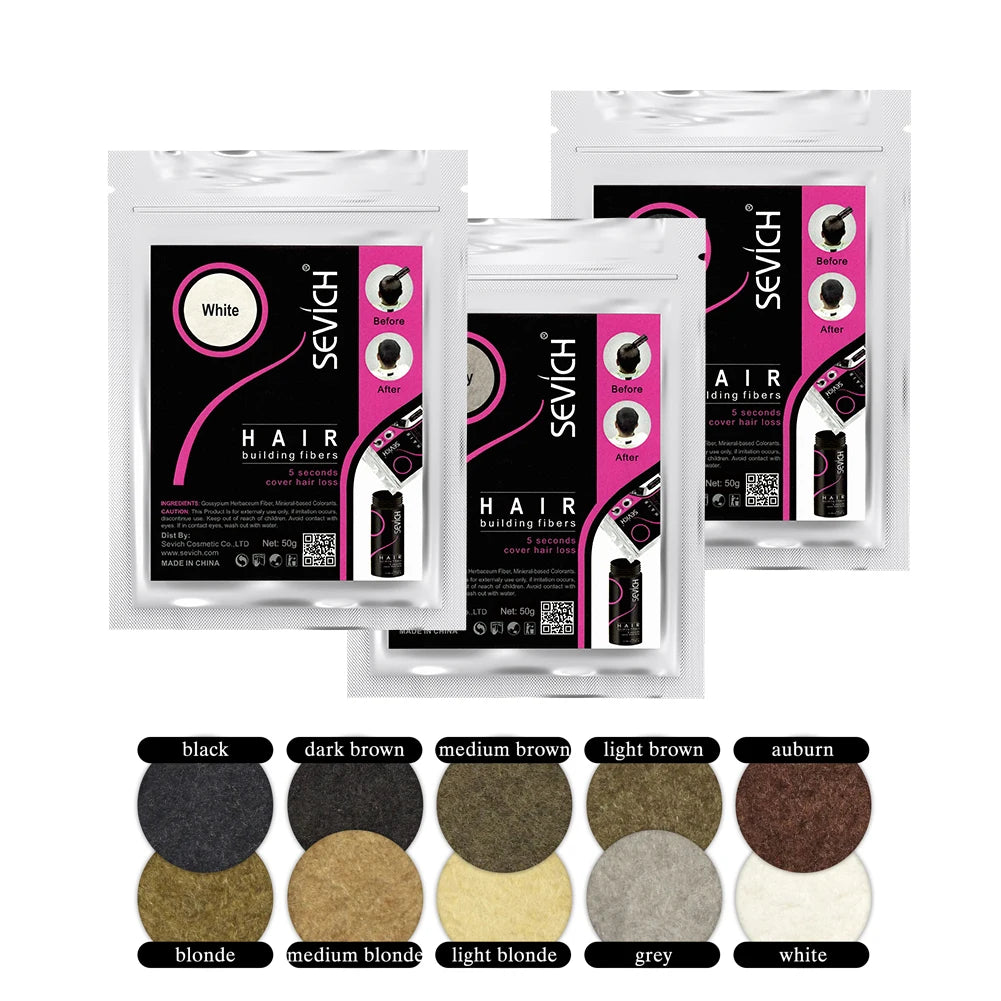 SEVICH Keratin Hair Fiber – 100g Thickening & Hair Loss Concealer